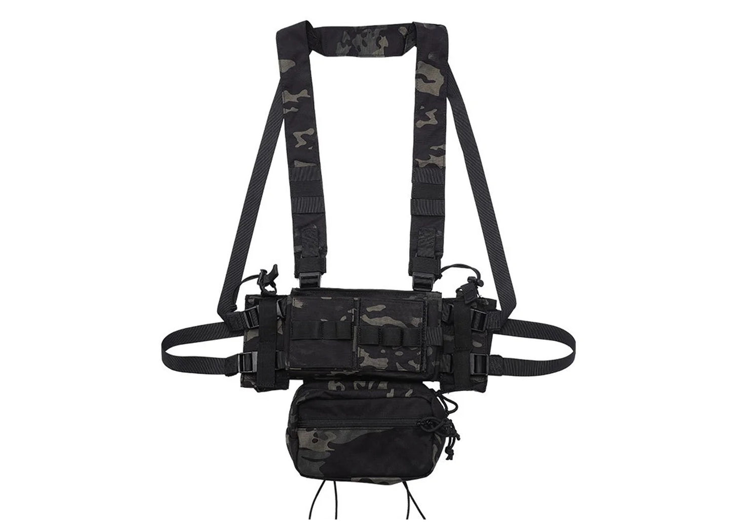 Tactical Chest Rig - Multicam Black